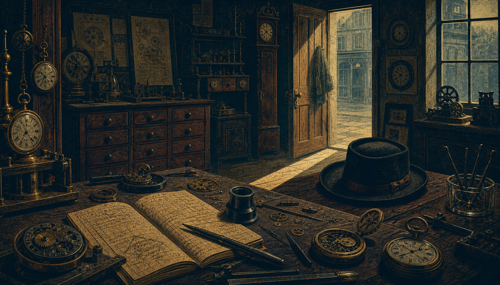 The Clockmaker Who Walked Out at Noon feature image