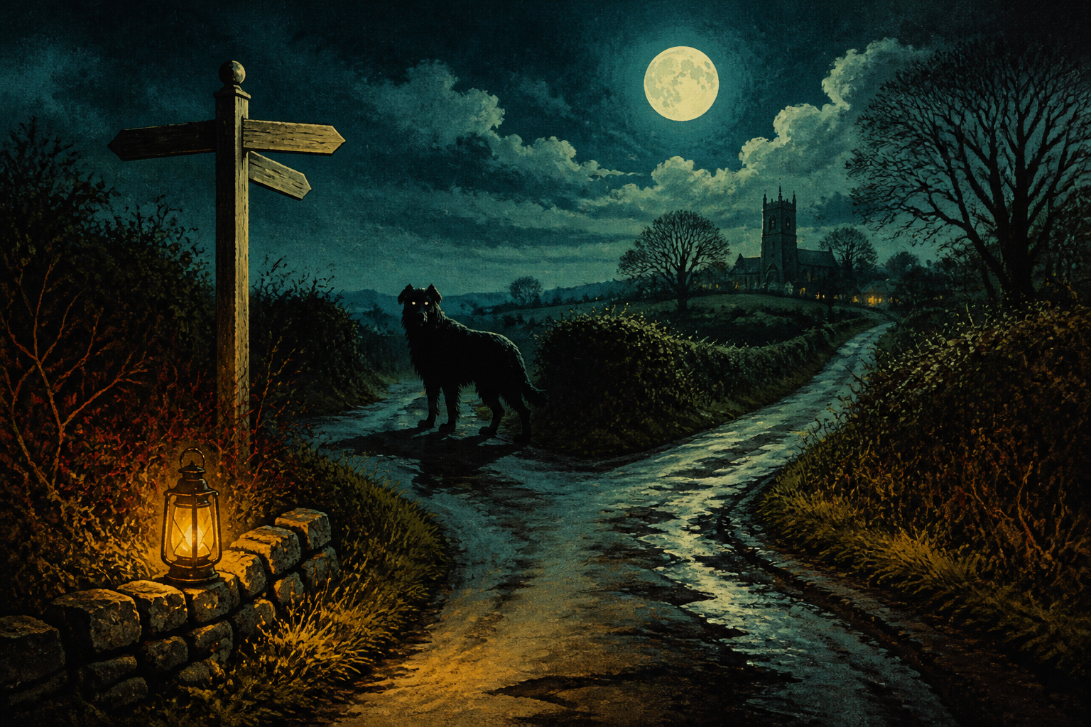 Black Shuck at Blickling Hall: The Dog That Prefers the Roadside feature image